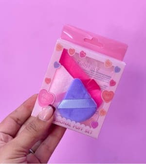 Kit x 3 borlas ruby face